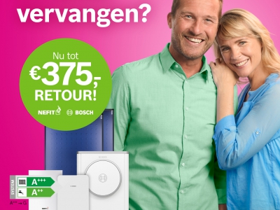Nefit Bosch Cashback actie
